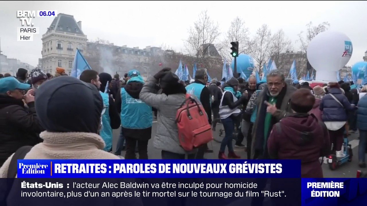 Mobilisation du 19 janvier: dans le cortège, des grévistes peu habitués aux manifestations