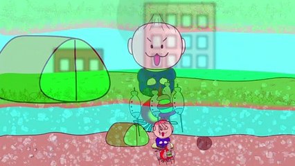 たかしちゃんバーベキュー中　災難発生