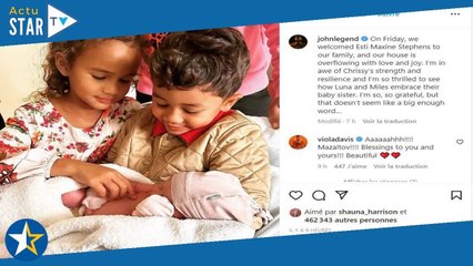 Chrissy Teigen et John Legend parents : ils dévoilent le prénom de leur troisième enfant avec une ad