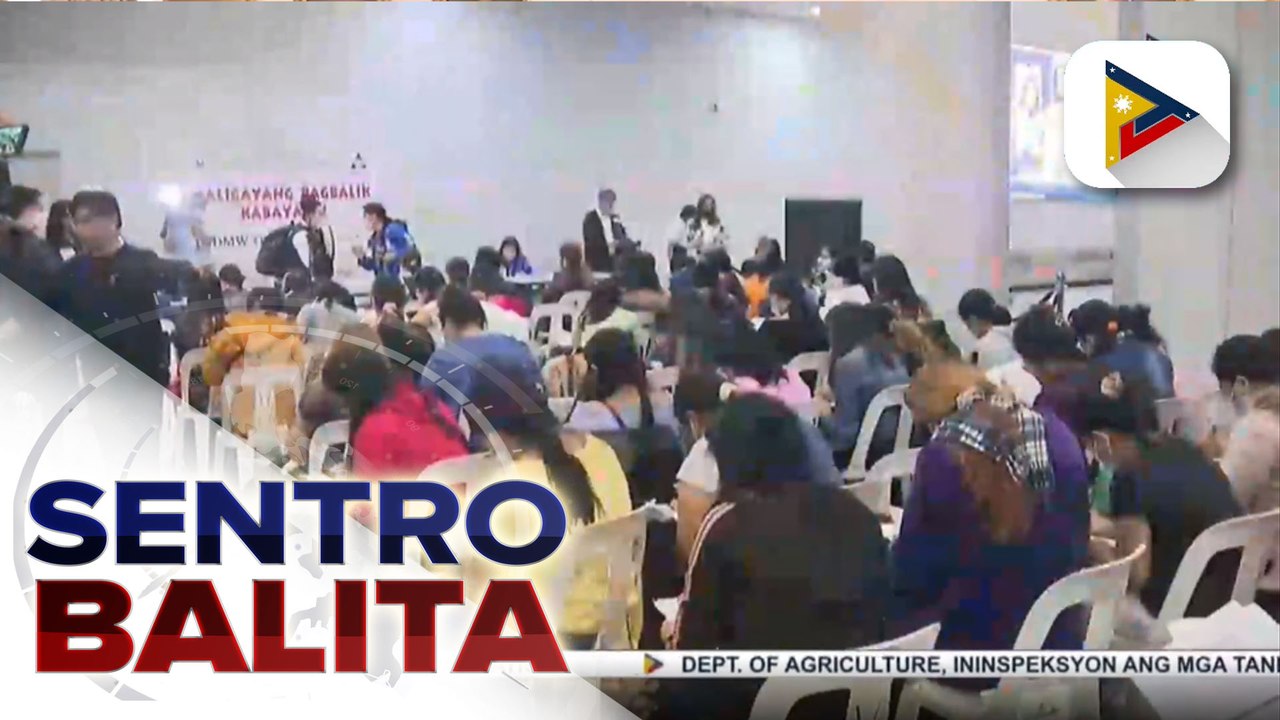 102 distressed OFWs, nakauwi sa bansa ngayong araw sa tulong ng pamahalaan