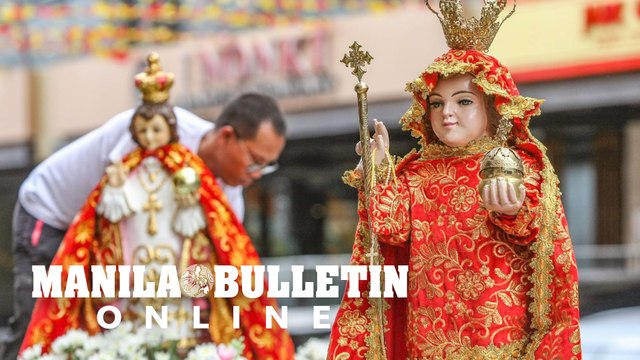 Devotees prepares for the religious parade and Dinayang Festival 2023 in Iloilo City