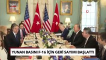 Yunanistan Medyası Diken Üstünde! ABD - Türkiye F-16 Görüşmesi Paniğe Sebep Oldu - Türkiye Gazetesi