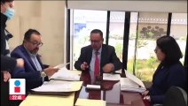 Germán Martínez presenta solicitud de juicio político contra ministra Esquivel
