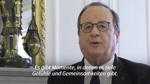Hollande sieht Elysée-Vertrag als Verpflichtung für die Demokratie