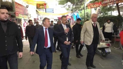 CHP İzmir İl Başkanı Aslanoğlu'ndan Bornova Turu
