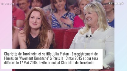 Download Video: Charlotte de Turckheim, la famille s'agrandit encore ! Enceinte, sa fille Julia Piaton révèle son ventre rond