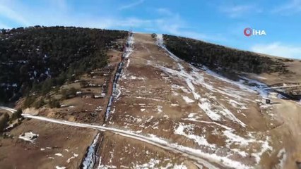 Zigana kayak tesisleri kara hasret kaldı