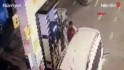 Mardin’de, cipteki Iraklı 5 kişinin öldüğü silahlı saldırı termal kamerada