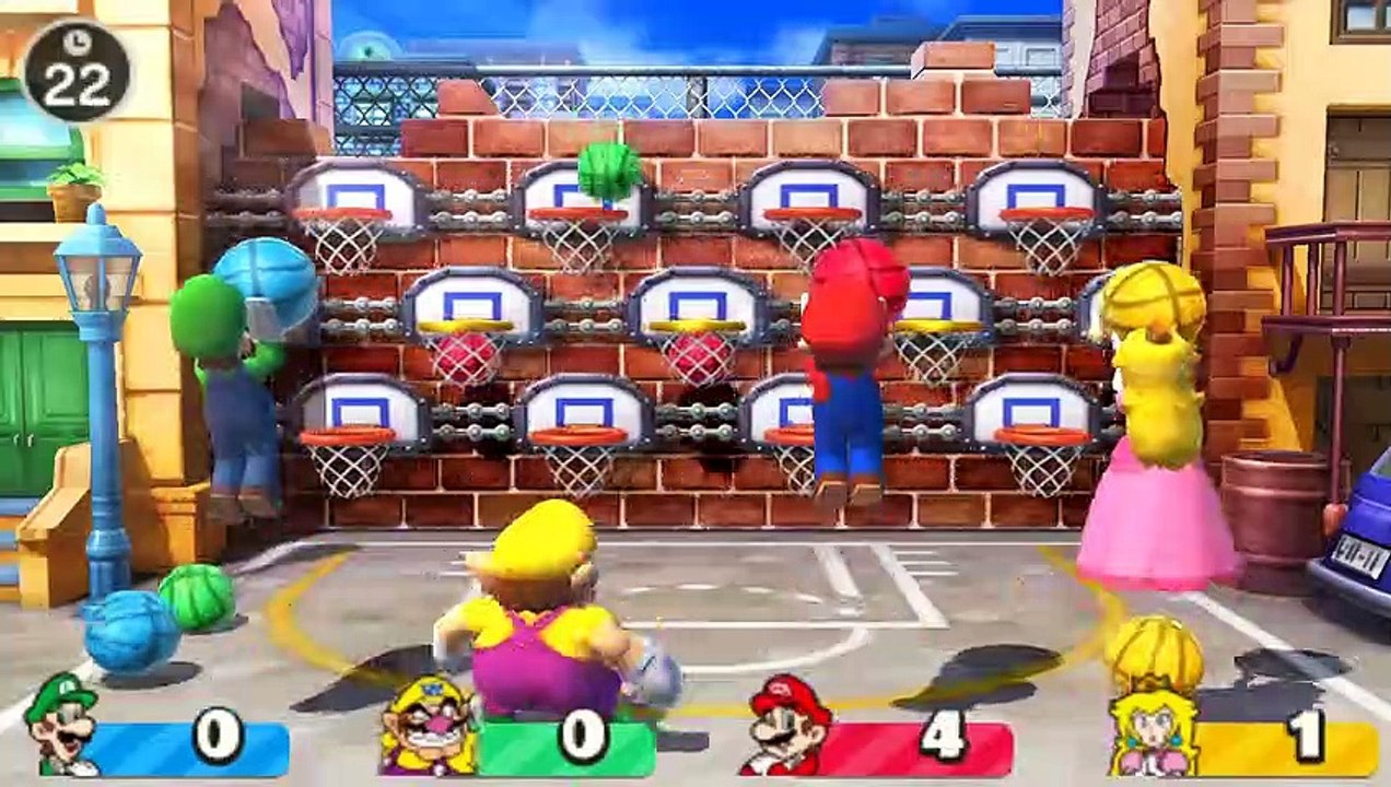 Mario Party: The Top 100 | Minigames | Mario vs Luigi vs Wario vs Peach