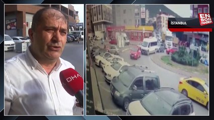 Ataşehir'de çarptığı kuryeyi ezmeye çalışan sürücü