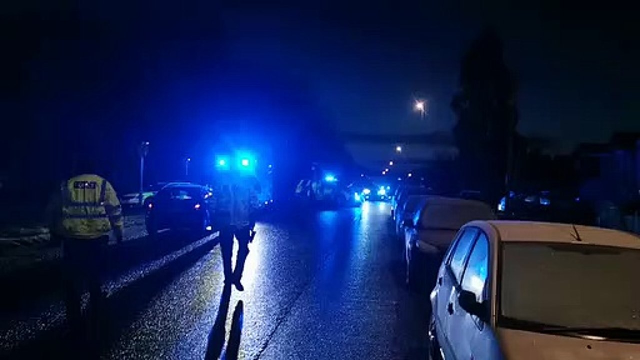 Harlestone Road closed in both directions due t...