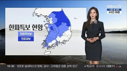 [날씨] 전국 한파특보…설 연휴 변덕 심한 날씨