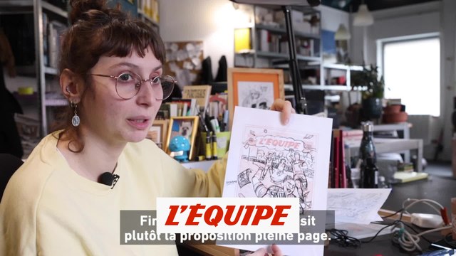 Dans les coulisses de la couverture du magazine L'Équipe spécial BD - Tous sports - Mag