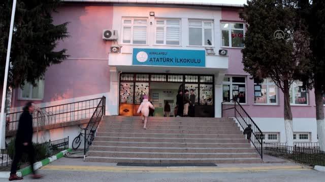 KIRKLARELİ - Trakya'daki okullarda karne heyecanı