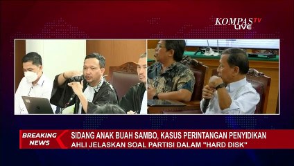 Ditanyai soal 'Unallocated Space' oleh Penasihat Hukum Arif, Begini Penjelasan Saksi Ahli!