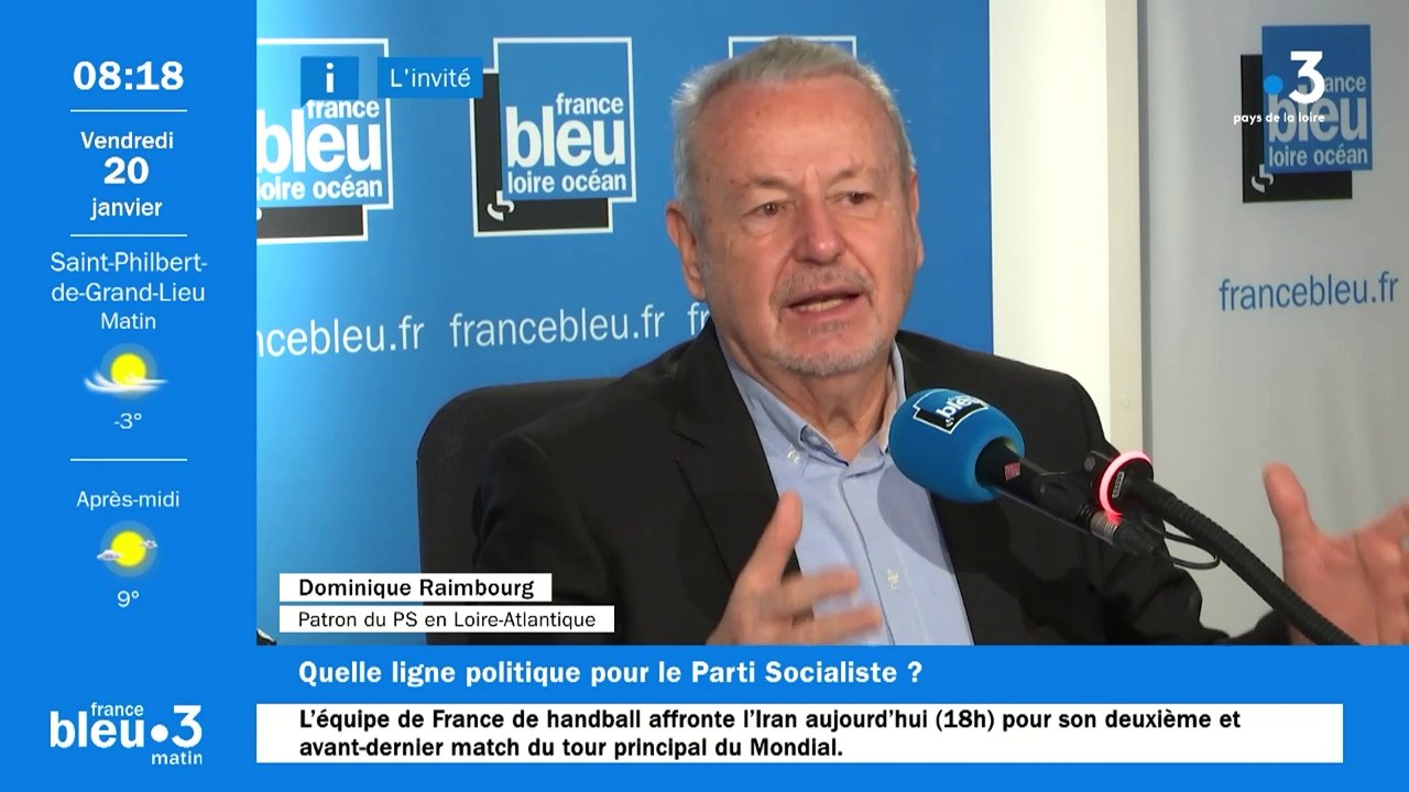 Dominique Raimbourg - Patron du PS en Loire Atlantique