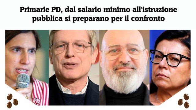 Primarie PD, dal salario minimo all'istruzione pubblica si preparano per il confronto
