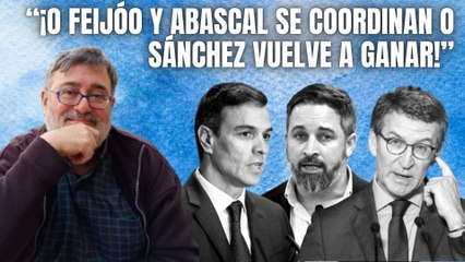 “¡O Feijóo y Abascal se coordinan o Sánchez vuelve a ganar!”: El bofetón de realidad de Sergio Fidalgo