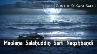 Gunaho Se Kaise Bache _ Maulana Salahuddin Saifi Naqshbandi _ مولانا صلاح الدین سیفی نقشبندی
