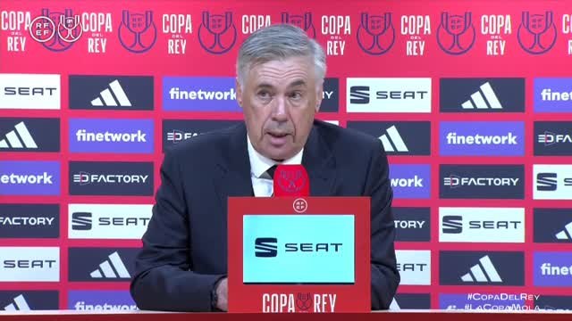 Ancelotti: En la segunda parte hemos tenido coraje, hemos empujado, el nivel físico ha subido