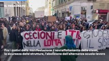 Livorno, la protesta degli studenti