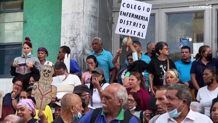 Venezuela | Centenares de sanitarios públicos protestan por aumentos salariales