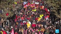 France pension reform: New strike planned as more than a million join protests