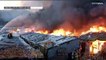 Corea del Sud, 500 persone in fuga dalle case a causa di un incendio