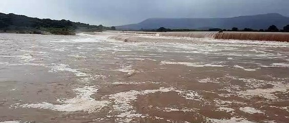 केन बेतवा लिंक परियोजना स्थल का बोर्ड