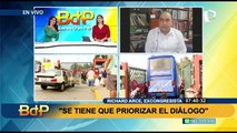 Richard Arce sobre protestas en el país: “Se tiene que priorizar el dialogo”