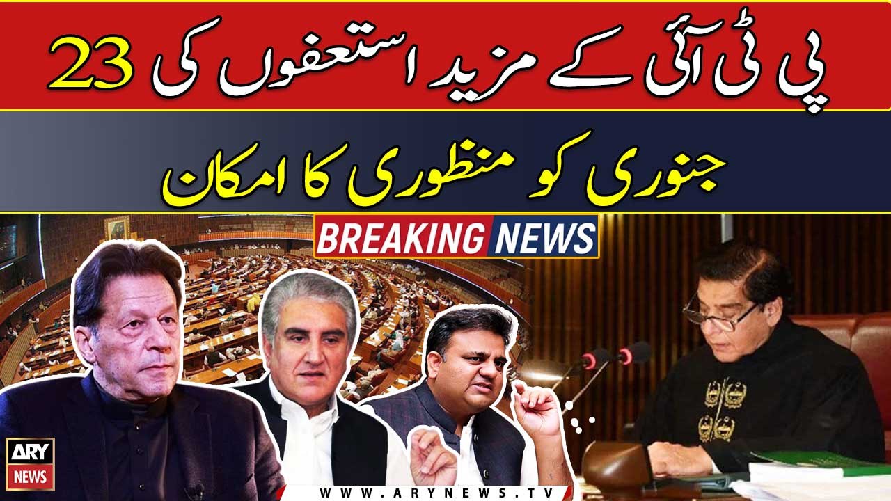 NA likely to accept more resignations of PTI MNAs on January 23