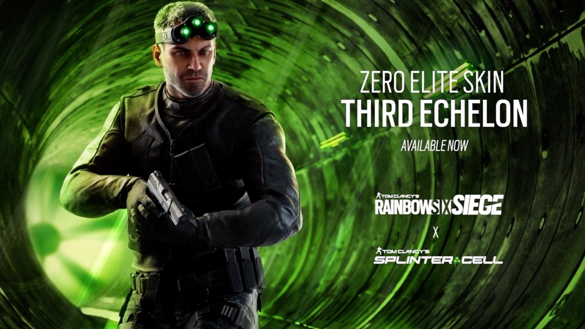 Rainbow Six Siege Splinter Cell - Official Elite Zero Trailer - video  Dailymotion