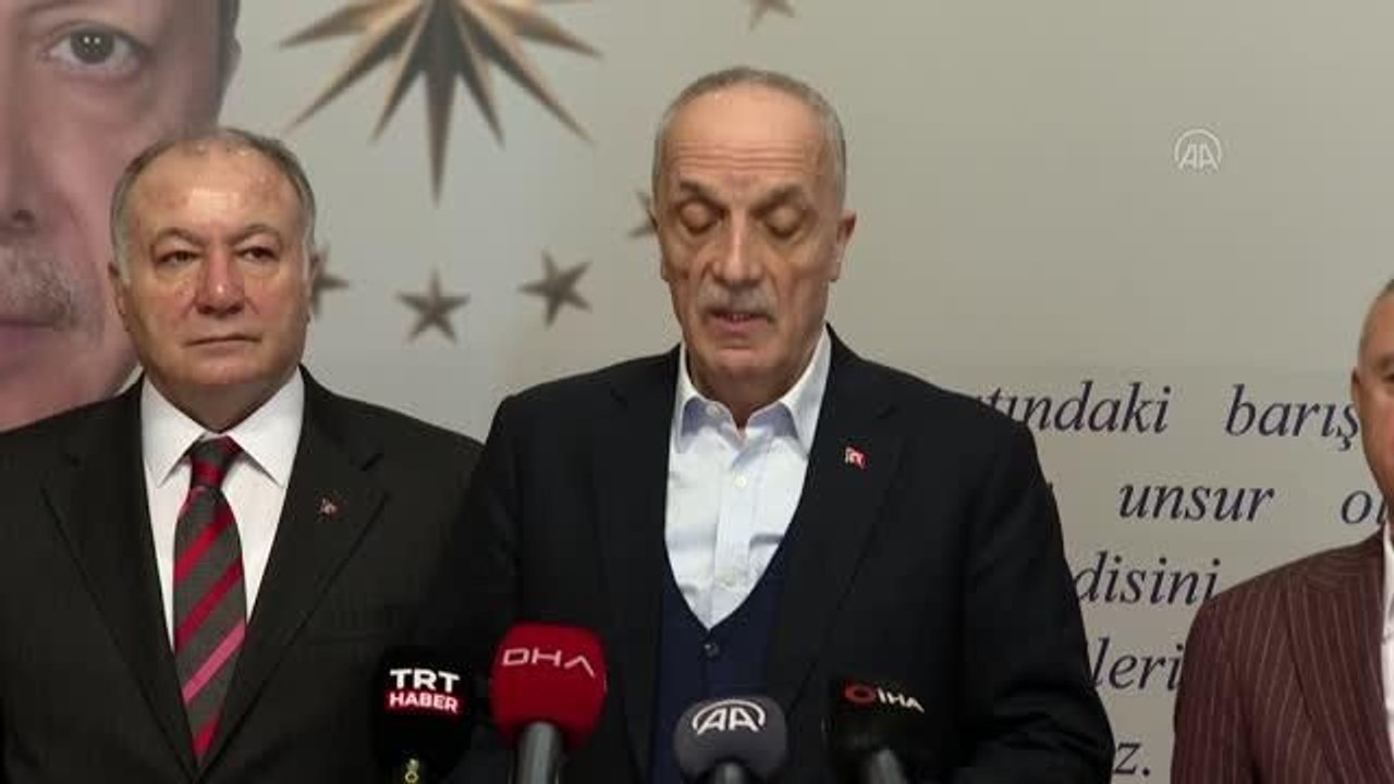 TÜRK-İŞ Genel Başkanı Atalay: "700 bin kamu işçisi ile ilgili 2023 yılı toplu sözleşme görüşmelerine bugün resmen başladık"