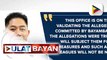Harassment ng mga pulis sa asawa ng nagpakamatay na magsasaka sa Bayambang, Pangasinan, iniimbestigahan ng PNP at DILG