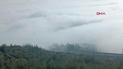 GAZİANTEP'TE SİS ETKİLİ OLDU