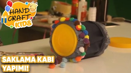 Saklama Kabı Yapma | HandcraftKids