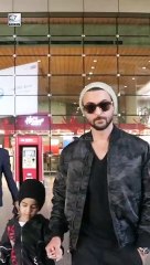 बेटे के साथ Ayush Sharma का Dashing Look #shorts