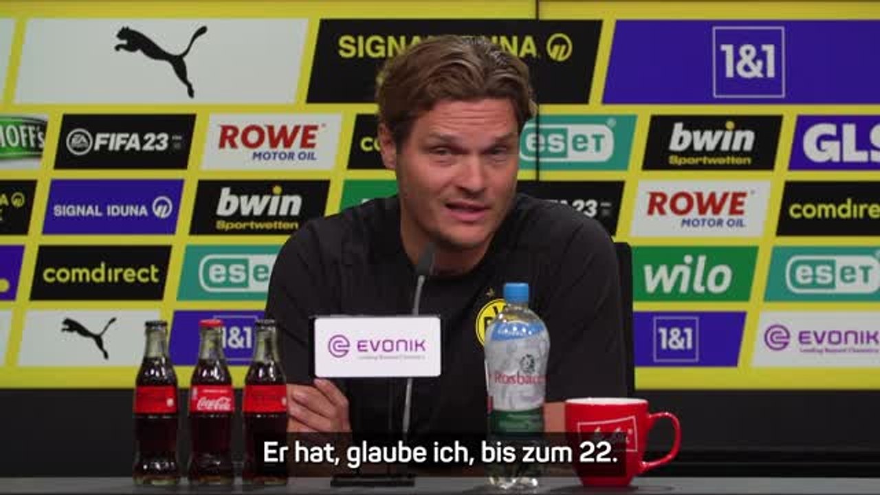 Terzic zu Haller: 'Sehr lange Ausfallzeit'