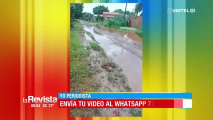 Mal estado de las calles en el municipio de San Matías