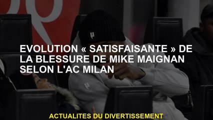 Évolution "satisfaisante" de la blessure de Mike Maignan selon l'AC Milan