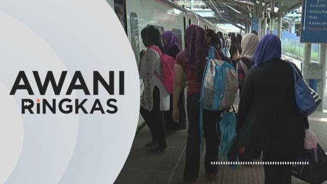 AWANI Ringkas: OKU, murid sekolah rendah nikmati tambang percuma KTMB