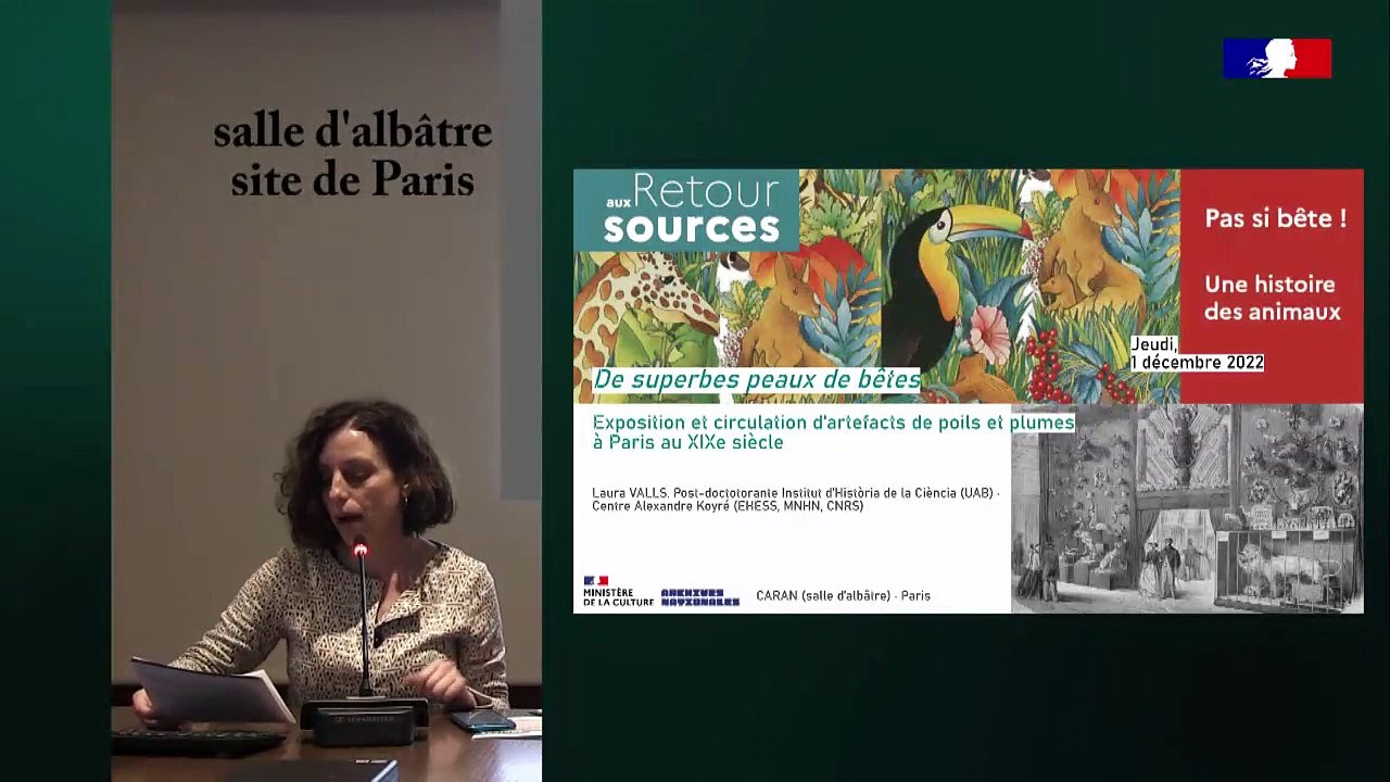 1/12/2022 - 4. De superbes peaux de bêtes. Exposition et circulation  d'artefacts de poils et plumes à Paris au XIXe siècle  par Laura Valls