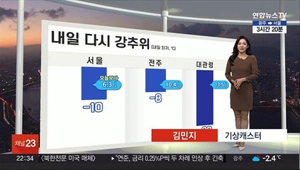 [생활날씨] 설 연휴 궂은 날씨…내일 전국 강력한 한파