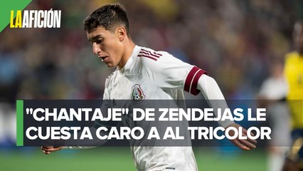 FIFA multa a México por convocar a Alejandro Zendejas