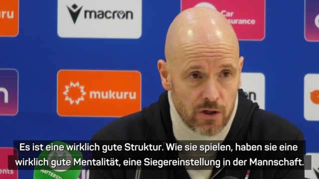 Ten Hag: 'Arsenal hat einen guten Lauf'