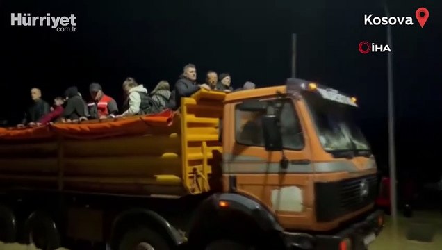 Kosova’da sel! Sokaklar sular altında kaldı