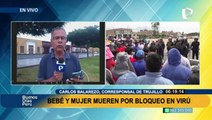 Trujillo: Vándalos atacan y queman buses en Virú
