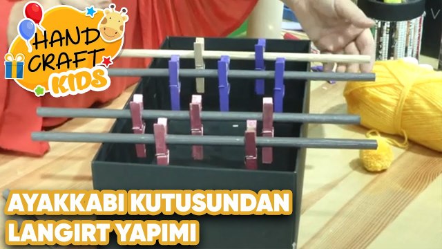 Ayakkabı Kutusundan Langırt Yapımı | Handcraft TV Kids