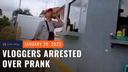 Police arrest Davao de Oro vloggers over gasoline prank