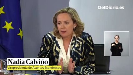Calviño asegura que se está trasladando la bajada del IVA de los alimentos